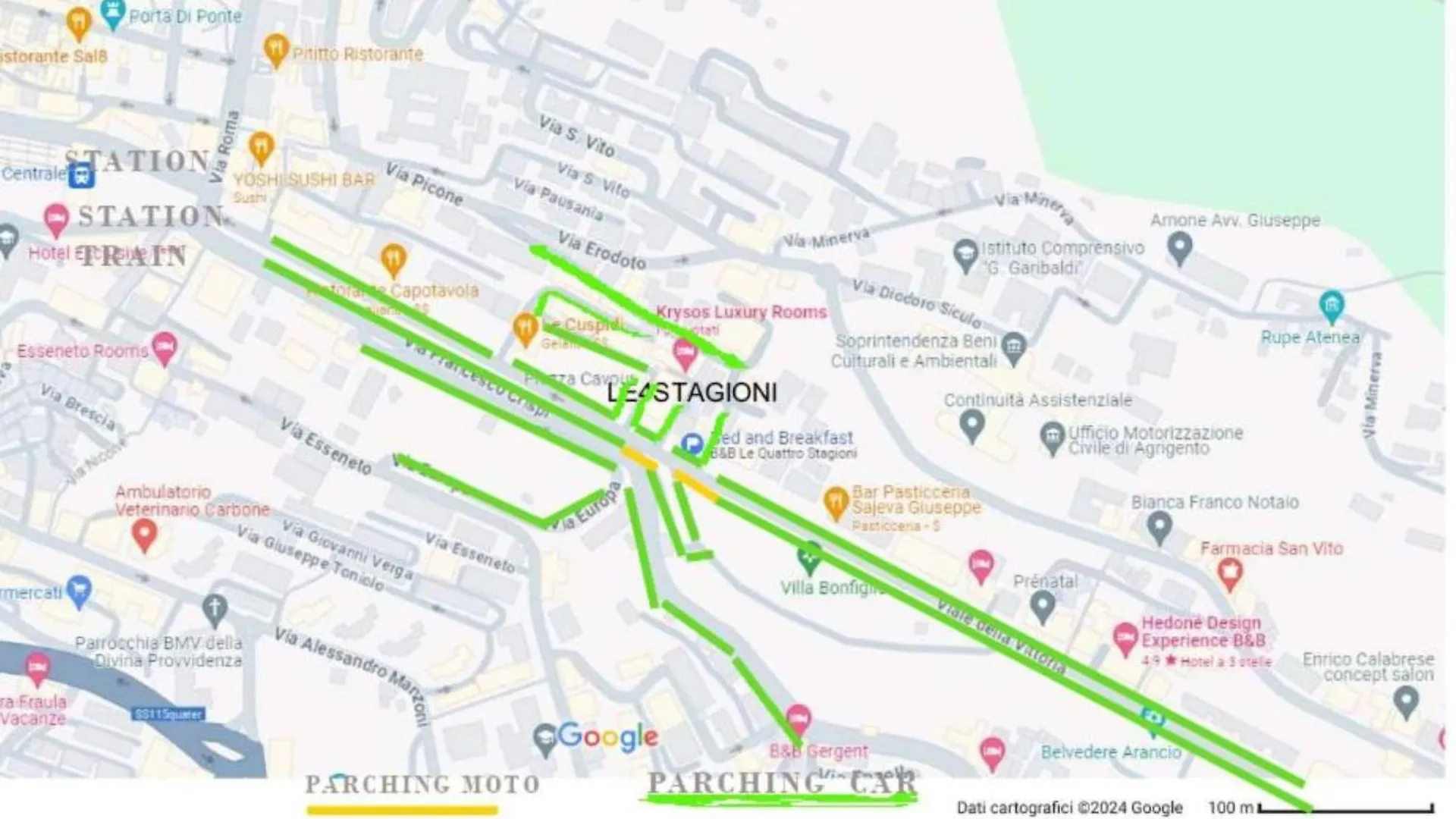 B&B Le 4 Stagioni Sul Viale, Belvedere Di Agrigento